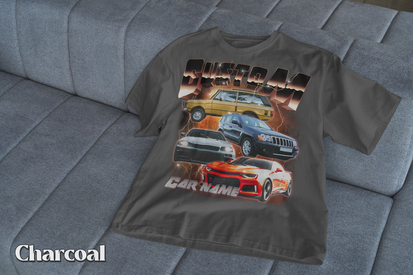 Your Car On Shirt, Highly Customizable Car Shirt