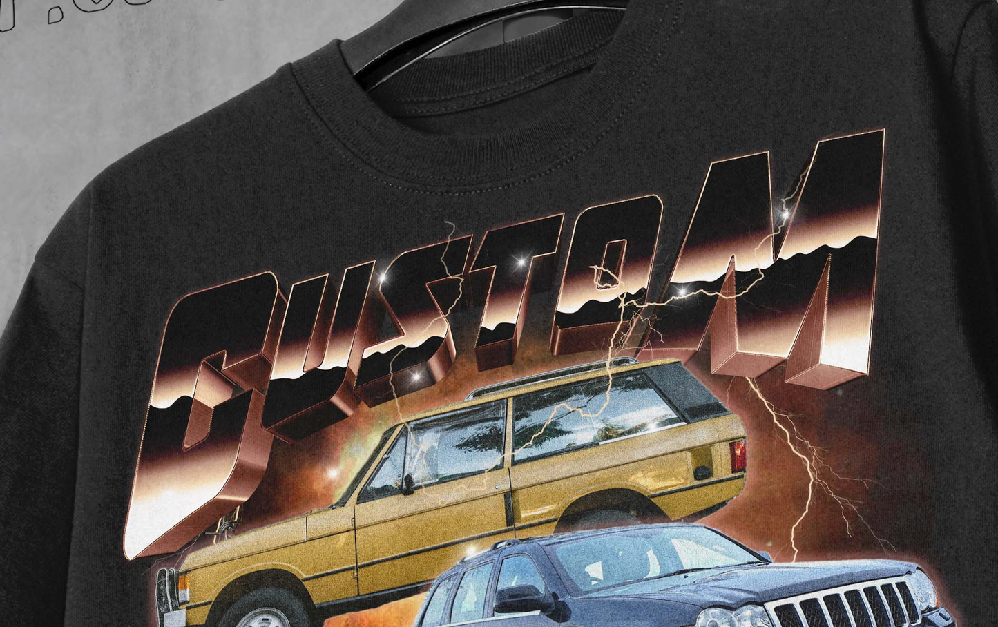 Your Car On Shirt, Highly Customizable Car Shirt